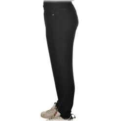 Ottod'Ame - Trousers in Laminated Fabric - Black - Trousers - Luxury Exclusive Collection - Avvenice