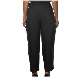 Ottod'Ame - Trousers with Strap and Sash - Black - Trousers - Luxury Exclusive Collection - Avvenice