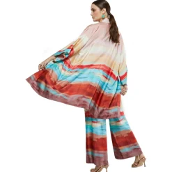 Ottod'Ame - Viscose Kimono Jacket - Multicolour - Jacket - Luxury Exclusive Collection - Avvenice