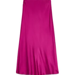 Ottod'Ame - Viscose Midi Skirt with Elastic Waistband - Fuxia - Skirt - Luxury Exclusive Collection - Avvenice