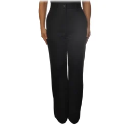 Ottod'Ame - Wide Leg Trousers - Black - Trousers - Luxury Exclusive Collection - Avvenice