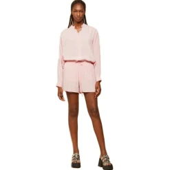 Ottod'Ame - Wide Shirt with Korean Neck - Pink - Shirt - Luxury Exclusive Collection - Avvenice