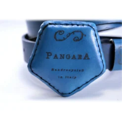 PangaeA - PangaeA Belt - Blue - PangaeA Accessories - Artisan Leather Belt - Avvenice