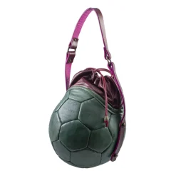 PangaeA - PangaeA Prima Pelle Bag - Green Bordeaux - Original Model - Artisan Leather Casual Handbag - Avvenice
