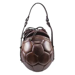 PangaeA - PangaeA Prima Pelle Bag - Brown Brown - Original Model - Artisan Leather Casual Handbag - Avvenice