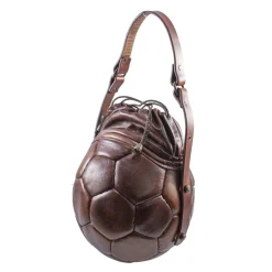 PangaeA - PangaeA Prima Pelle Bag - Brown Brown - Original Model - Artisan Leather Casual Handbag - Avvenice