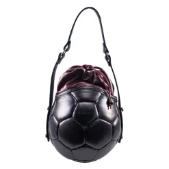 PangaeA - PangaeA Prima Pelle Bag - Back Bordeaux - Original Model - Artisan Leather Casual Handbag - Avvenice