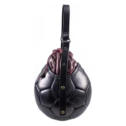 PangaeA - PangaeA Prima Pelle Bag - Back Bordeaux - Original Model - Artisan Leather Casual Handbag - Avvenice