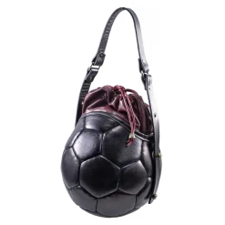 PangaeA - PangaeA Prima Pelle Bag - Back Bordeaux - Original Model - Artisan Leather Casual Handbag - Avvenice