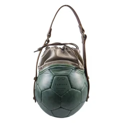 PangaeA - PangaeA Prima Pelle Bag - Green Beige - Original Model - Artisan Leather Casual Handbag - Avvenice