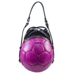 PangaeA - PangaeA Prima Pelle Bag - Pink Black - Original Model - Artisan Leather Casual Handbag - Avvenice