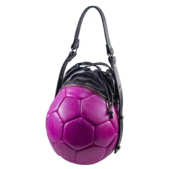 PangaeA - PangaeA Prima Pelle Bag - Pink Black - Original Model - Artisan Leather Casual Handbag - Avvenice