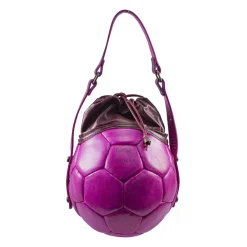 PangaeA - PangaeA Prima Pelle Bag - Pink Bordeaux - Original Model - Artisan Leather Casual Handbag - Avvenice