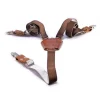 PangaeA - PangaeA Suspenders - Brown - Suspenders PangaeA Y - Artisan Leather Suspenders - Avvenice