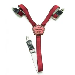 PangaeA - PangaeA Suspenders - Suspenders PangaeA Y - Artisan Leather Suspenders - Avvenice