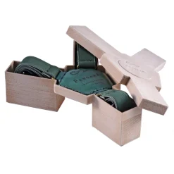 PangaeA - PangaeA Suspenders - Green - Suspenders PangaeA Y - Artisan Leather Suspenders - Avvenice