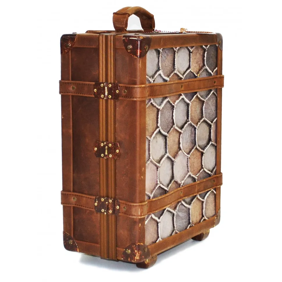 PangaeA - Trolley Vintage - PangaeA Bag - Artisan Leather Trolley - Avvenice