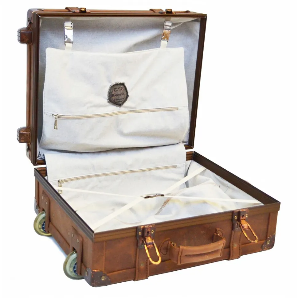 PangaeA - Trolley Vintage - PangaeA Bag - Artisan Leather Trolley - Avvenice