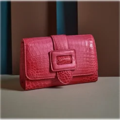 Parmeggiani - Catherine - Elegant Hand Clutch - Bag - Artisan - Handmade in Italy - Luxury Exclusive Collection - Avvenice