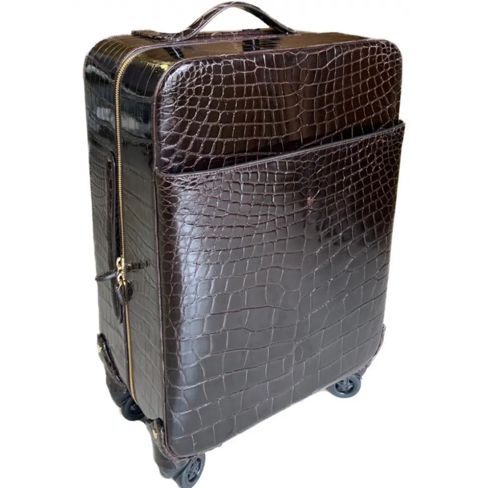 Parmeggiani - Take Off - Crocodile Trolley - Italian Artisan Trolley - Luxury Exclusive Collection - Avvenice