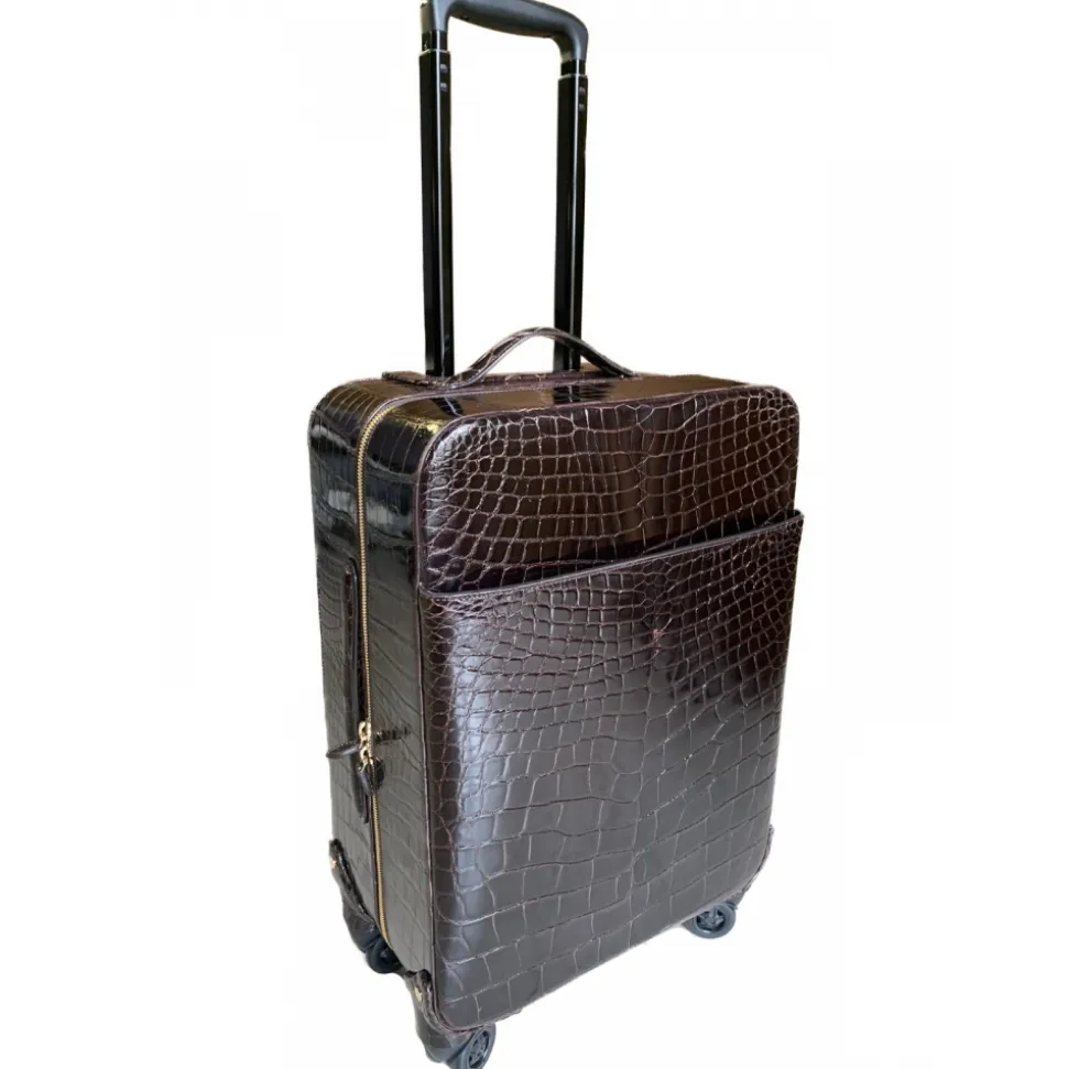 Parmeggiani - Take Off - Crocodile Trolley - Italian Artisan Trolley - Luxury Exclusive Collection - Avvenice