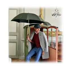 Pasotti Ombrelli 1956 - 479 OXF-10 K26 - Royal Germano Umbrella - Luxury Artisan High Quality Umbrella - Avvenice