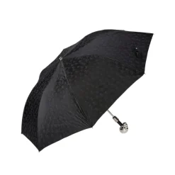 Pasotti Ombrelli 1956 - 64 PNT W33 - Skull Print Umbrella - Silver Skull - Luxury Artisan High Quality Umbrella - Avvenice