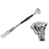 Pasotti Ombrelli 1956 - CS W43 - Rose Silver Shoehorn - Luxury Artisan High Quality Umbrella - Avvenice