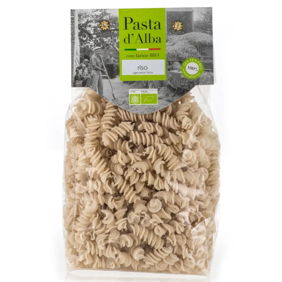 Pasta d'Alba - Organic Fusilli of Rice - Gluten Free Line - Artisan Organic Italian Pasta - Avvenice