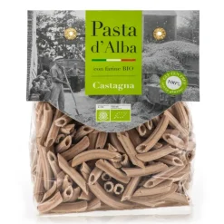 Pasta d'Alba - Organic Penne with Chestnut - Gluten Free Line - Artisan Organic Italian Pasta - Avvenice
