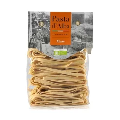 Pasta d'Alba - Organic Tagliatelle with Senatore Cappelli Corn - Artisan Line - Artisan Organic Italian Pasta - Avvenice