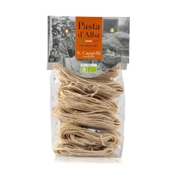 Pasta d'Alba - Organic Tagliolini with Senatore Cappelli Durum Whole Wheat - Artisan Line - Artisan Organic Italian Pasta - Avvenice
