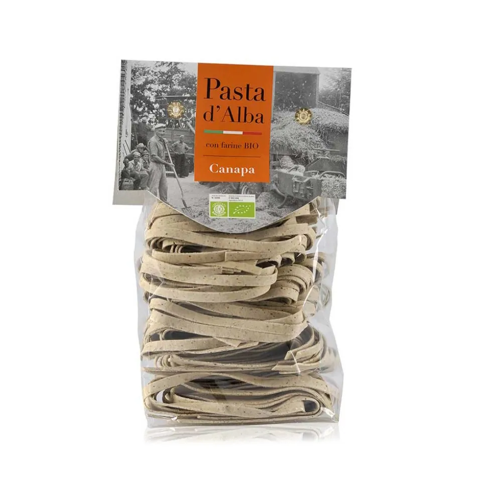 Pasta d'Alba - Organic Tagliatelle with Hemp - Artisan Line - Artisan Organic Italian Pasta - Avvenice