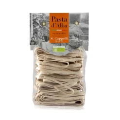 Pasta d'Alba - Organic Tagliatelle with Senatore Cappelli Durum Whole Buckwheat - Artisan Line - Artisan Organic Italian Pasta - Avvenice