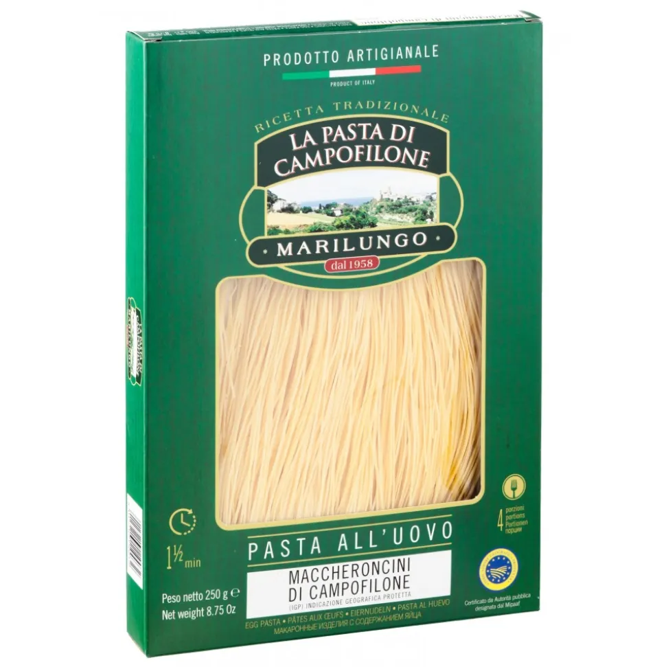 Pasta Marilungo - Maccheroncini I.G.P. - Pasta of Campofilone - Avvenice
