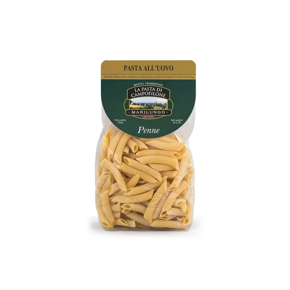 Pasta Marilungo - Penne - Short Pasta Drawn - Pasta of Campofilone - Avvenice