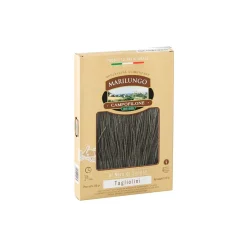 Pasta Marilungo - Tagliolini at Black of Cuttlefish - Food Specialties - Pasta of Campofilone - Avvenice