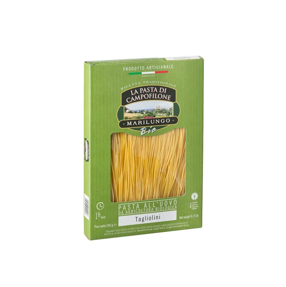 Pasta Marilungo - Tagliolini Organic - Organic Campofilone - Pasta of Campofilone - Avvenice