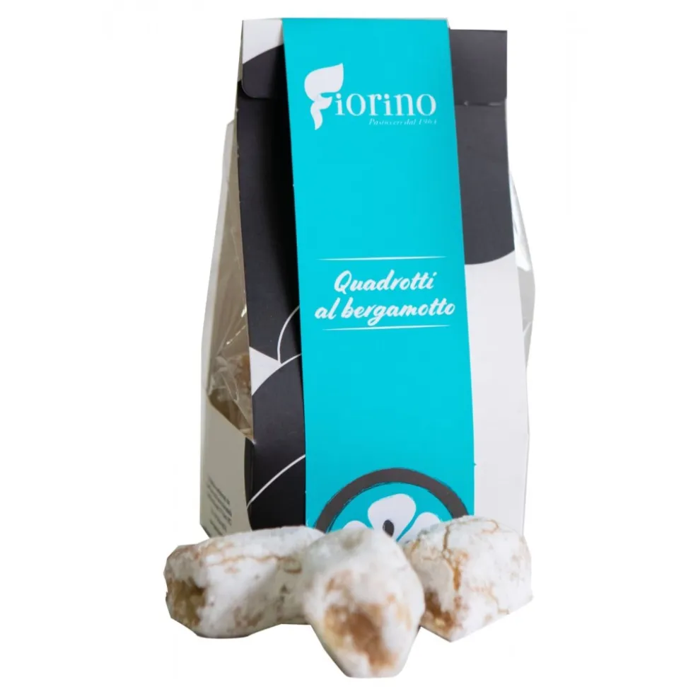 Pasticceria Fiorino - Cedrini - Quadrotti al Bergamotto - Sicilian Almond Cookies - Fine Pastry - Avvenice