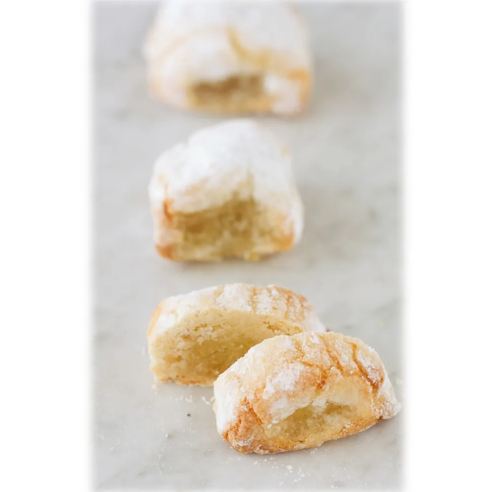 Pasticceria Fiorino - Cedrini - Quadrotti al Bergamotto - Sicilian Almond Cookies - Fine Pastry - Avvenice