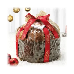 Pasticceria Fraccaro - Ancient Panettone - Bow Wrapping - Artisan Panettone - Fraccaro Spumadoro - 5 Kg - Avvenice