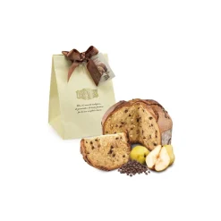 Pasticceria Fraccaro - Chocolate and Pear Panettone - Paper Bag - Artisan Panettone - Fraccaro Spumadoro - Avvenice