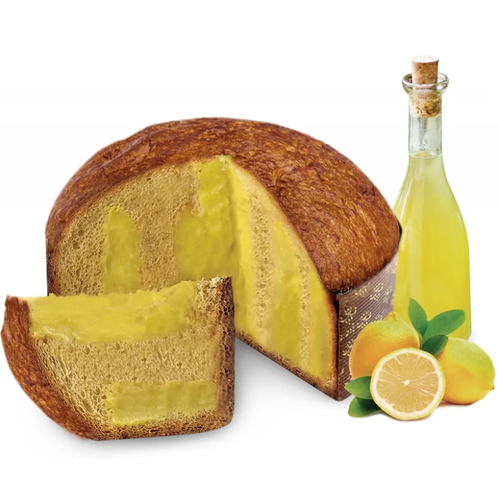Pasticceria Fraccaro - Limoncello Cream Panettone - Artisan Wrapping - Artisan Panettone - Fraccaro Spumadoro - Avvenice