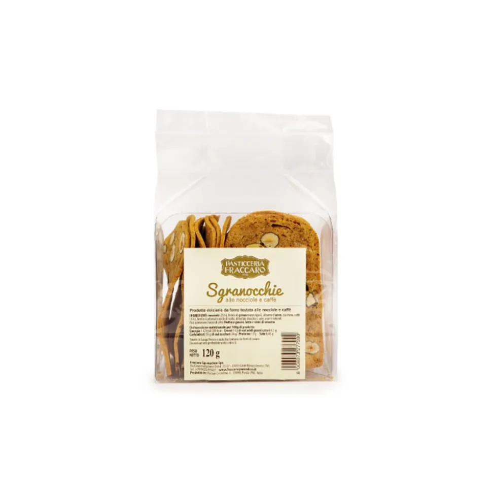 Pasticceria Fraccaro - Sgranocchie with Hazelnuts and Coffee - Snack - Fraccaro Spumadoro - Avvenice
