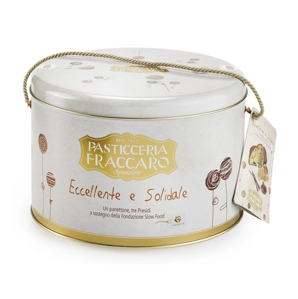 Pasticceria Fraccaro - Slow Food - Artisan Panettone with Rose Syrup Bath - Excellences Line - Fraccaro Spumadoro - Avvenice
