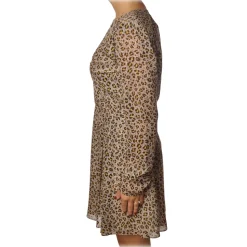 Patrizia Pepe - Animalier Short Model V-Neck - Tribe - Dress - Made in Italy - Luxury Exclusive Collection - Avvenice