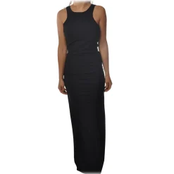 Patrizia Pepe - Close-Fitting Long Dress Sleeveless - Black - Dress - Made in Italy - Luxury Exclusive Collection - Avvenice