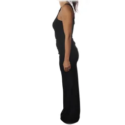 Patrizia Pepe - Close-Fitting Long Dress Sleeveless - Black - Dress - Made in Italy - Luxury Exclusive Collection - Avvenice