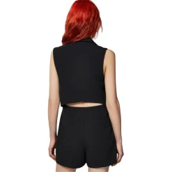 Patrizia Pepe - Jumpsuit with Jacket Lapel Neckline - Black - Made in Italy - Luxury Exclusive Collection - Avvenice