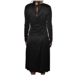 Patrizia Pepe - Long Dress with Long Sleeve - Black - Dress - Made in Italy - Luxury Exclusive Collection - Avvenice